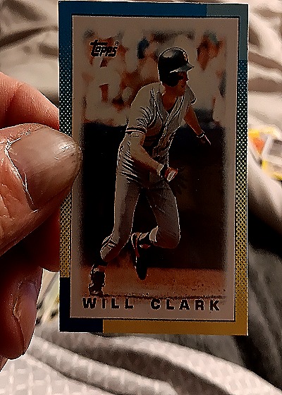 1990 Topps #84 Will Clark — front
