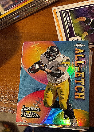 2024 Topps Chrome #CAE-JB Jerome Bettis Chrome All-Etch — front