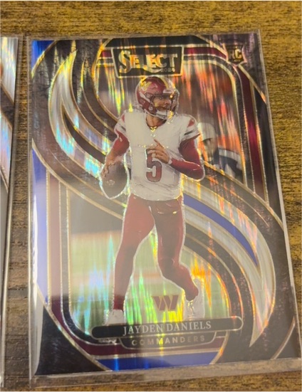 2024 Panini Select Premier Level #112 Jayden Daniels — front
