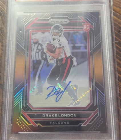 2022 Panini Prizm RC Drake London — front