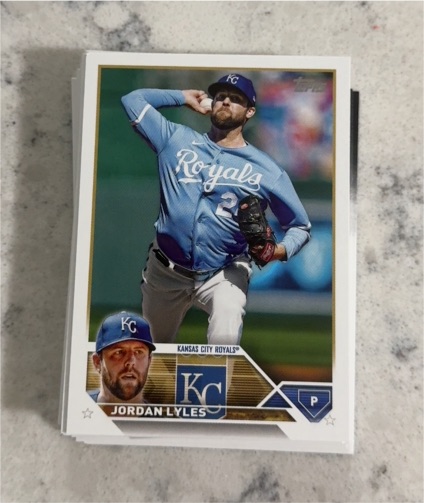 2023 Topps Update #US190 Jordan Lyles — front