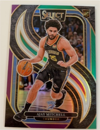 2024-25 Panini Select Premier Level #194 Ajay Mitchell — front