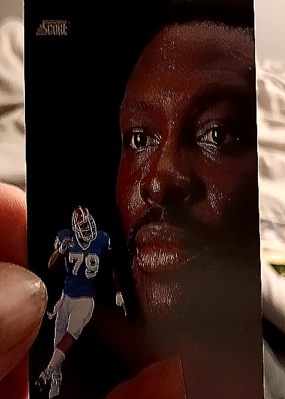 1991 Score #345 Bruce Smith — front