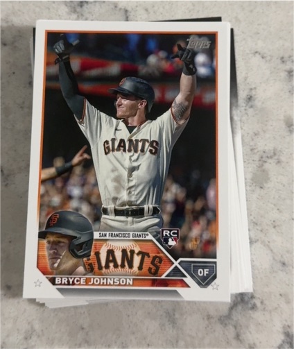 2023 Topps Series 2 #571 Bryce Johnson — front