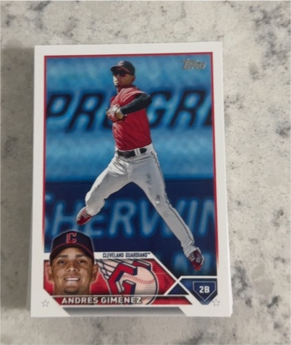 2023 Topps Series 2 #575 Andrés Giménez — front