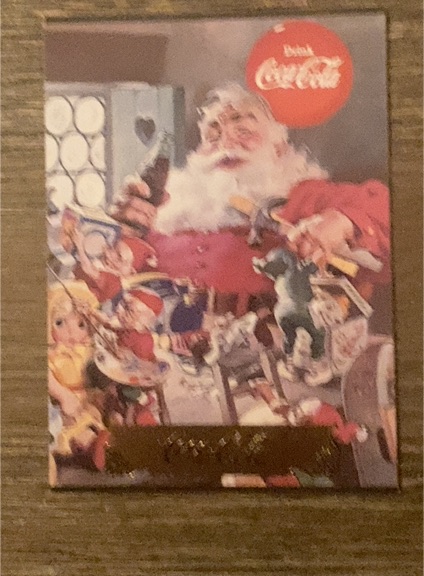 1993 Collect-A-Card The Coca-Cola Collection Series 1 Santa Claus #S-6 — front