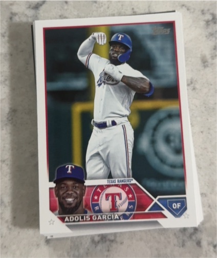 2023 Topps Series 2 #601 Adolis Garcia — front