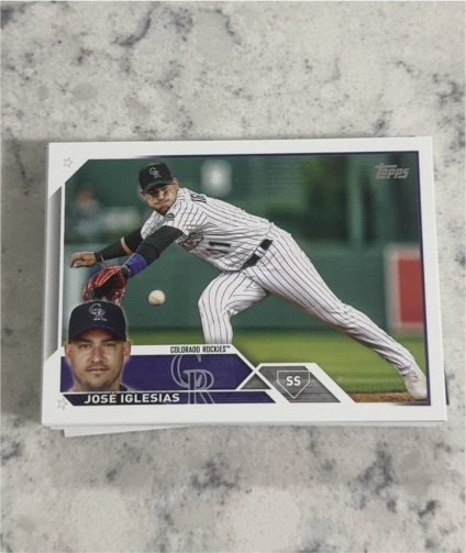 2023 Topps Series 2 #653 Jose Iglesias — front