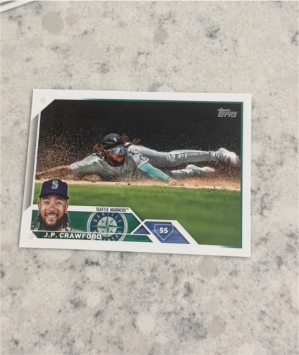 2023 Topps Series 2 #380 J.P. Crawford — front