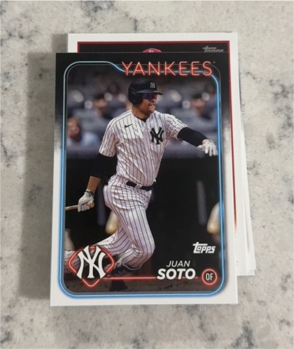 2024 Topps Update #US1 Juan Soto — front
