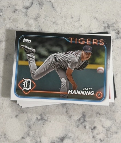 2024 Topps Series 1 #277 Matt Manning — front