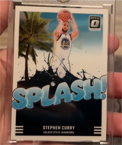 2024-25 Donruss Optic #2 Stephen Curry Splash! — front