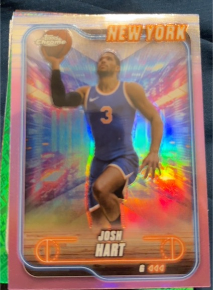 2024-25 Topps Chrome #71 Josh Hart — front
