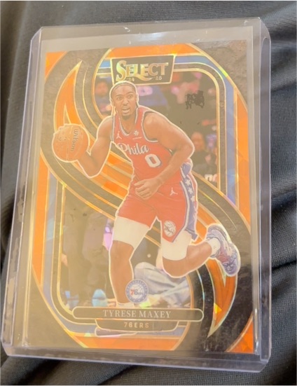 2024-25 Panini Select Premier Level #156 Tyrese Maxey — front
