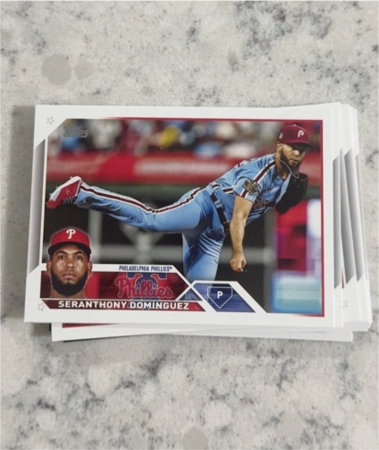 2023 Topps Update #US278 Seranthony Dominguez — front