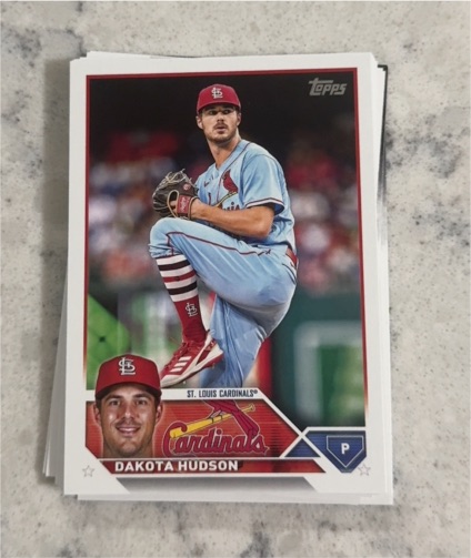 2023 Topps Series Two #458 Dakota Hudson — front