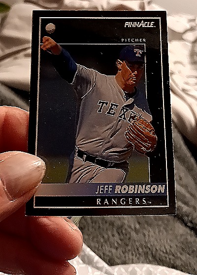 1992 Pinnacle #516 Jeff Robinson — front