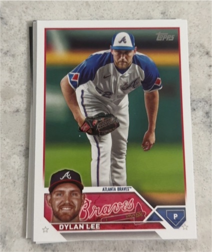 2023 Topps Update #US34 Dylan Lee — front