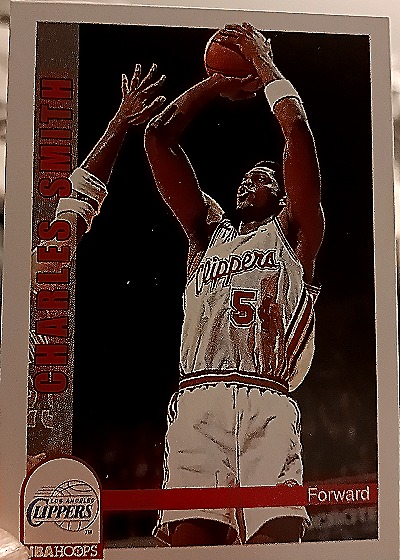 1992-93 Hoops #105 Charles Smith — front