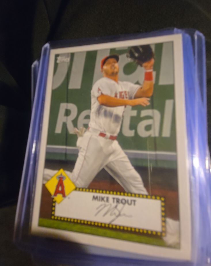 2021 Topps 1952 Topps Redux #T52-27 Mike Trout — front