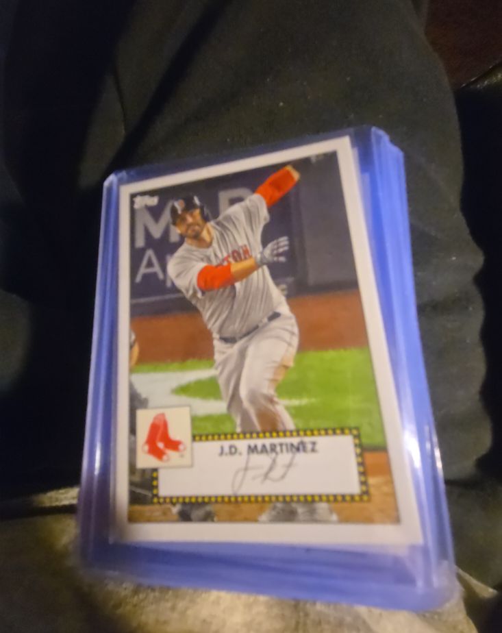 2021 Topps Chrome 1952 Topps Redux #TC52-12 J.D. Martinez — front