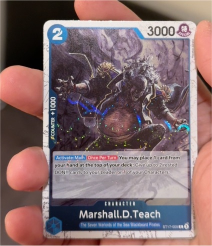 2023 One Piece Card Game ST17-005 Marshall D. Teach — front