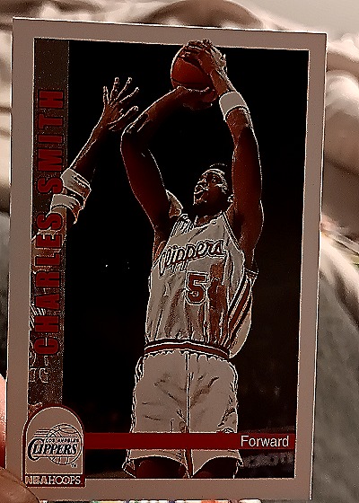 1992-93 NBA Hoops #105 Charles Smith — front