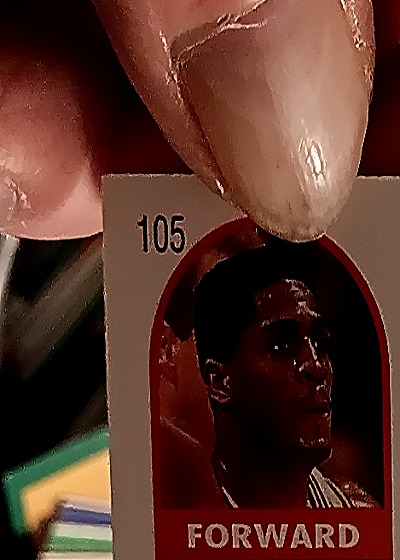 1992-93 NBA Hoops #105 Charles Smith — back