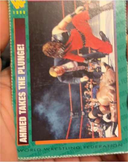 1998 WWF Magazine #170 Ahmed Takes The Plunge Ahmed Johnson — front
