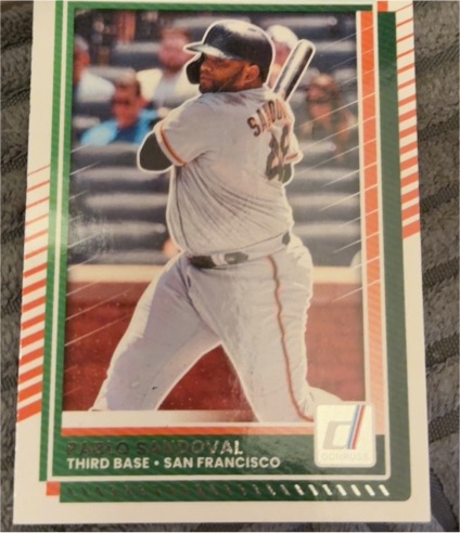 2025 Donruss #95 Pablo Sandoval — front