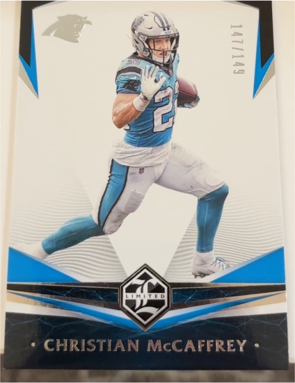 2020 Panini Limited #78 Christian McCaffrey — front