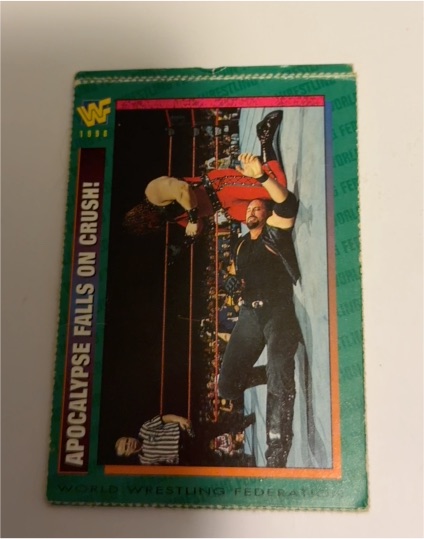 1996 WWF Magazine #unknown Apocalypse Falls On Crush! — front
