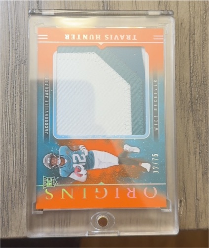 2025 Panini Origins #RJY-THR Travis Hunter — front