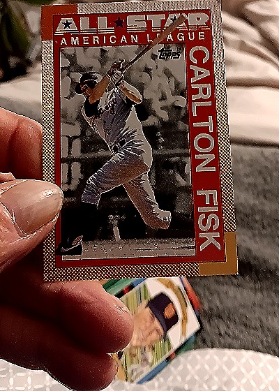 1990 Topps #392 Carlton Fisk — front