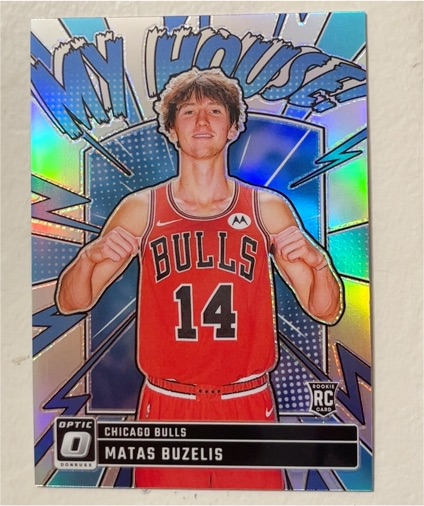 2024-25 Donruss Optic #15 Matas Buzelis My House — front