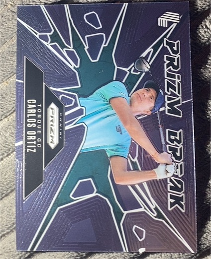2025 Panini Prizm LIV Golf Prizm Break Carlos Ortiz — front