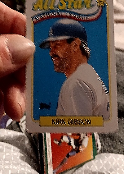 1988 Topps #696 Kirk Gibson — front