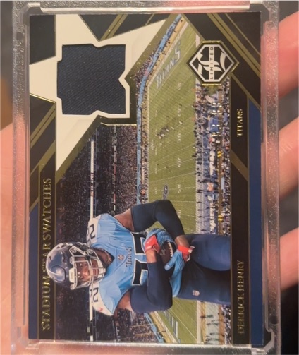 2022 Panini Limited Stadium Star Swatches Derrick Henry — front