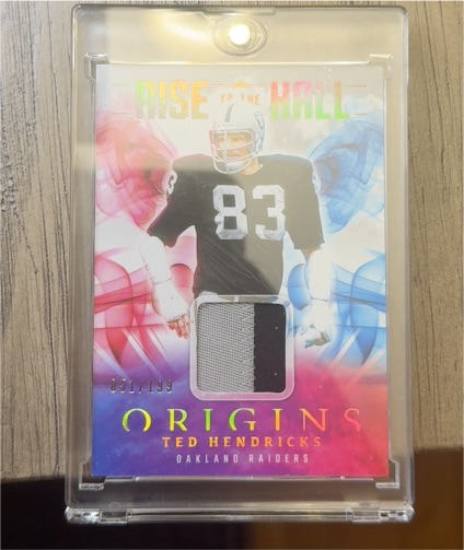 2025 Panini Origins Rise to the Hall #RTH-THE Ted Hendricks — front