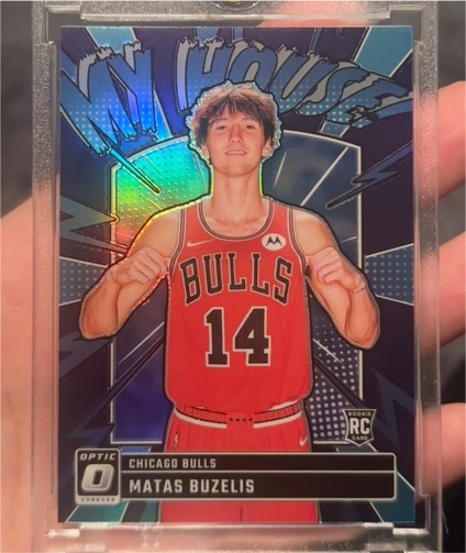 2024-25 Donruss Optic #15 Matas Buzelis My House — front