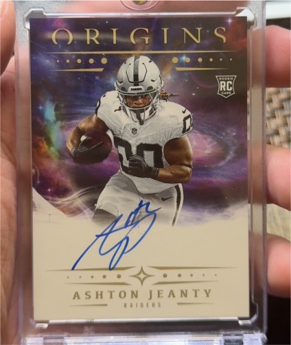 2025 Panini Origins #RC Ashton Jeanty — front
