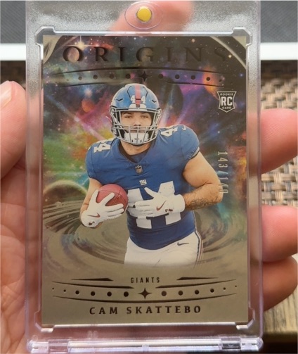 2025 Panini Origins #143 Cam Skattebo — front