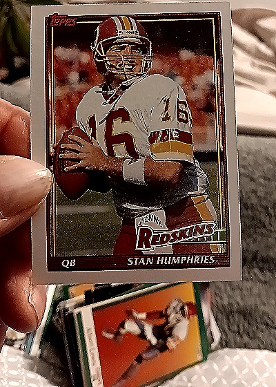 1991 Topps #181 Stan Humphries — front
