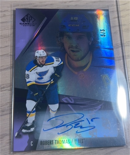 2023-24 Upper Deck SP Game Used #5 Robert Thomas — front
