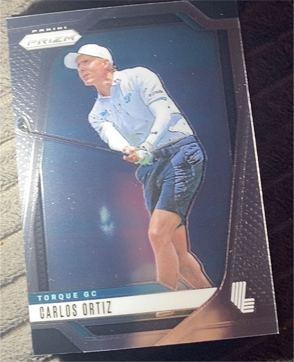 2025 Panini Prizm LIV Golf #47 Carlos Ortiz — front