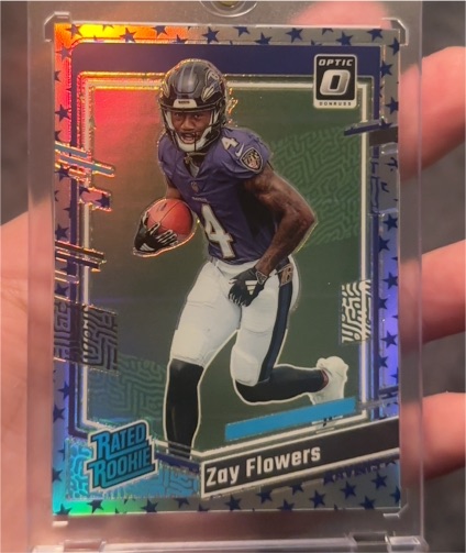 2023 Panini Donruss Optic #210 Zay Flowers — front