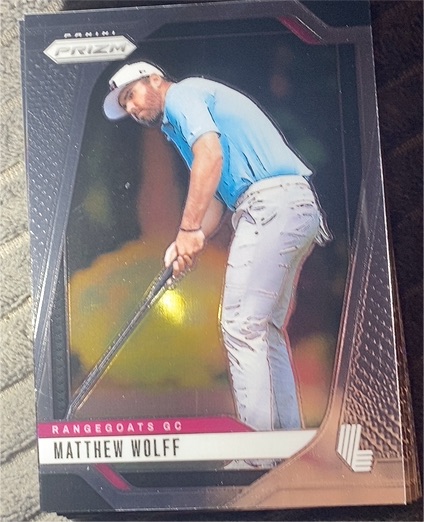 2025 Panini Prizm LIV Golf #36 Matthew Wolff — front