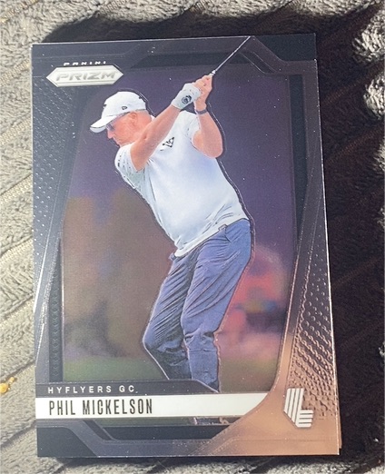 2025 Panini Prizm LIV Golf #40 Phil Mickelson — front