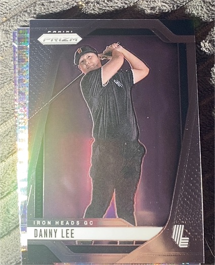2025 Panini Prizm LIV Golf #4 Danny Lee Iron Heads GC — front