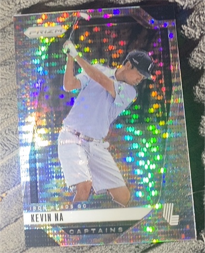2025 Panini Prizm Liv Golf Kevin Na Silver Prizm — front